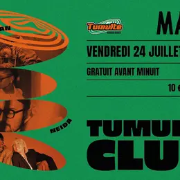 Tumulte club w/ De Schuurman, Gombaxx, Neida