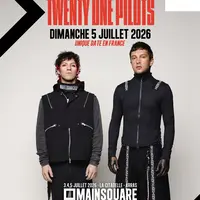 Twenty One Pilots à l'affiche du Main Square Festival 2026 DR