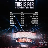 La tournée européenne de Twice DR