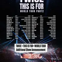 Twice This Is For World Tour, dates supplémentaires DR