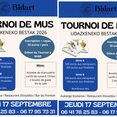 Udazkeneko Bestak - Fêtes d'Automne - Tournoi de Mus