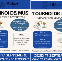 Udazkeneko Bestak - Fêtes d'Automne - Tournoi de Mus