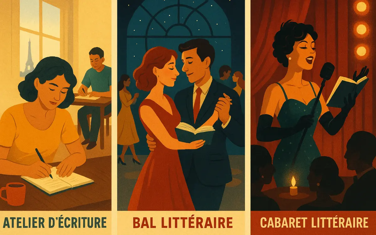 Un atelier, un bal et un cabaret : Venez écrire, lire et danser à la médiathèque !