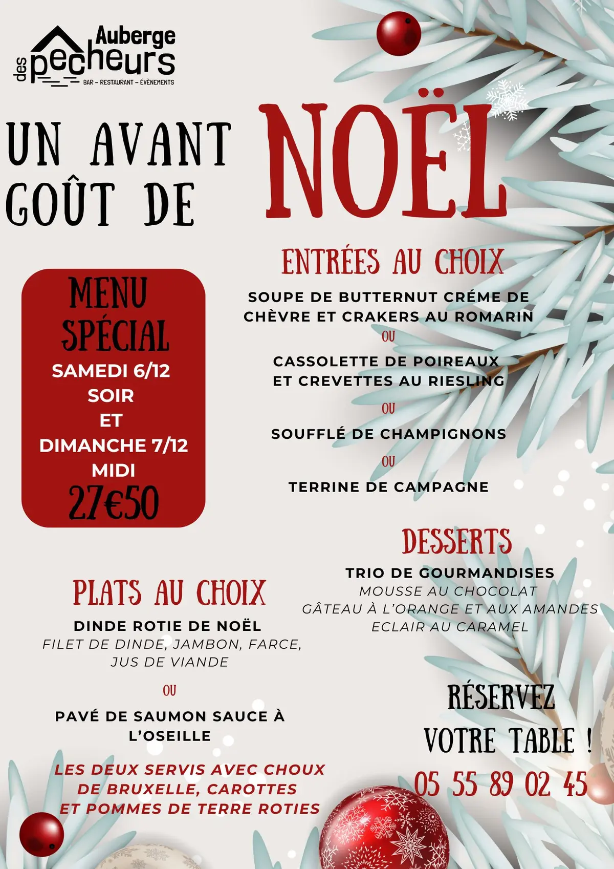 Un avant goût de Noël