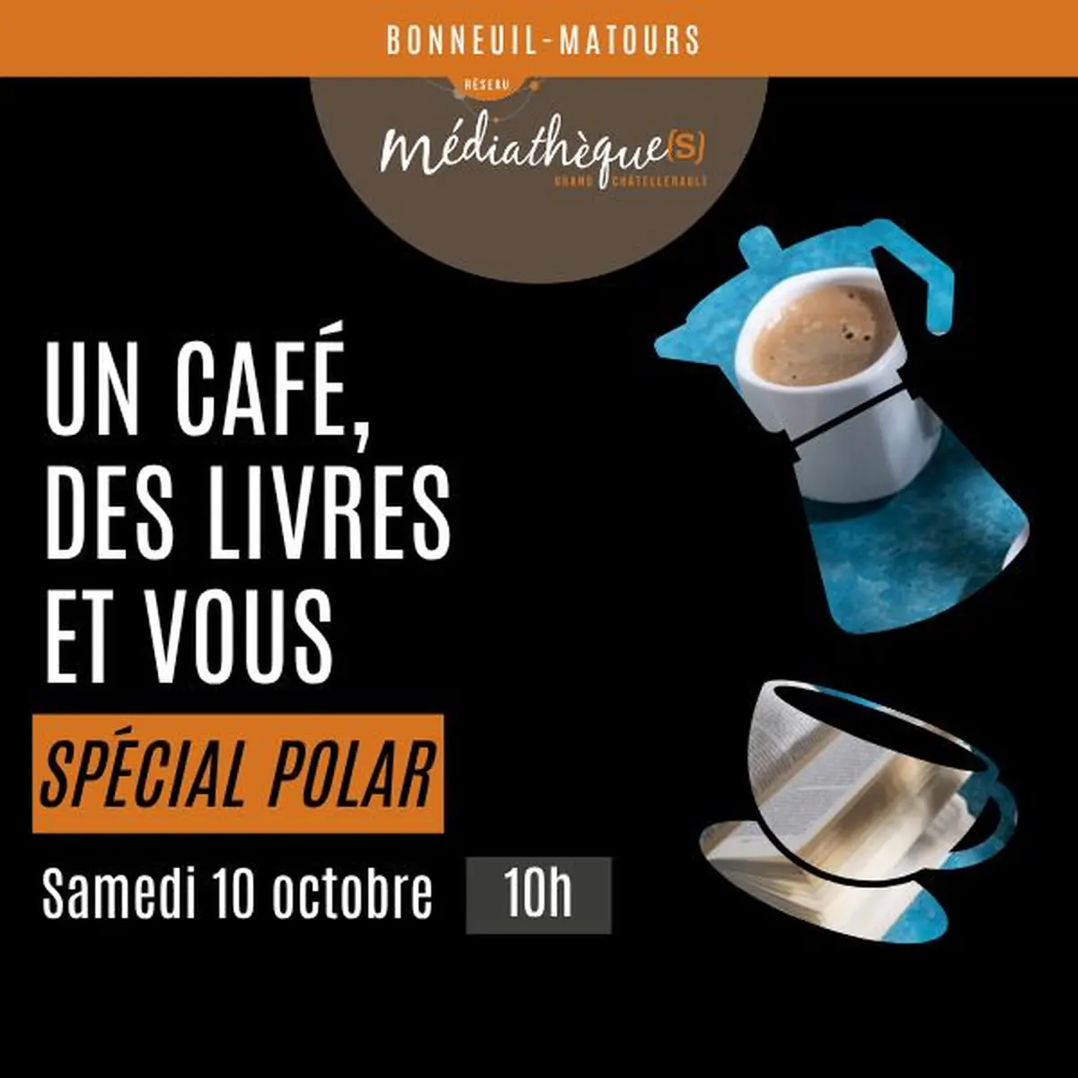 Un café, des livres et vous : spécial polar