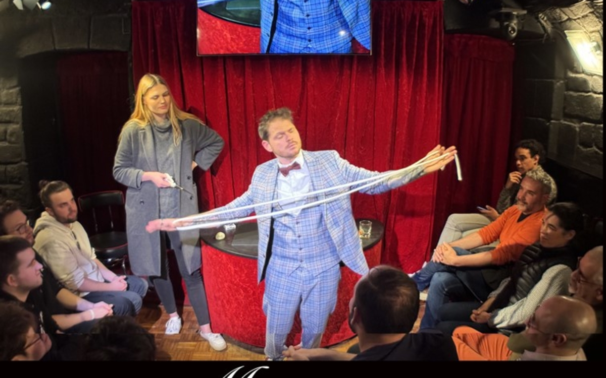 Un cocktail magique avec Maxence Vire au Théâtre Le Double Fond