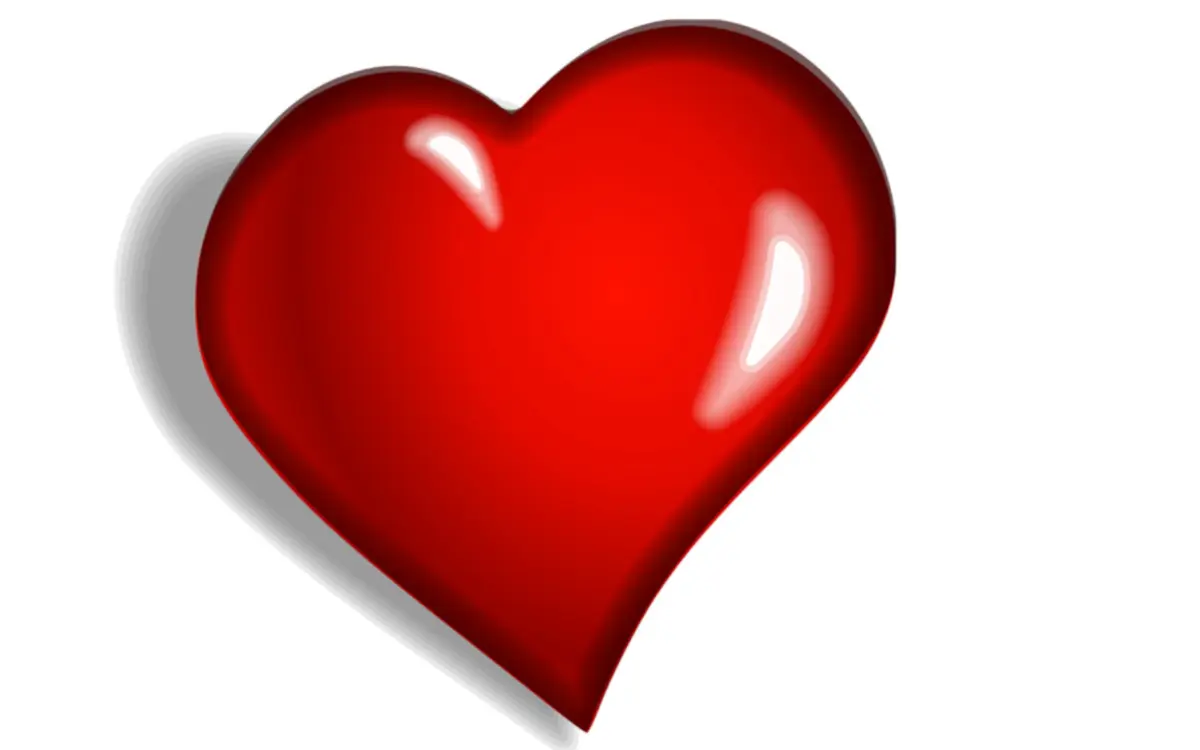 un coeur par la Poste