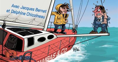 Un couillon dans les voiles