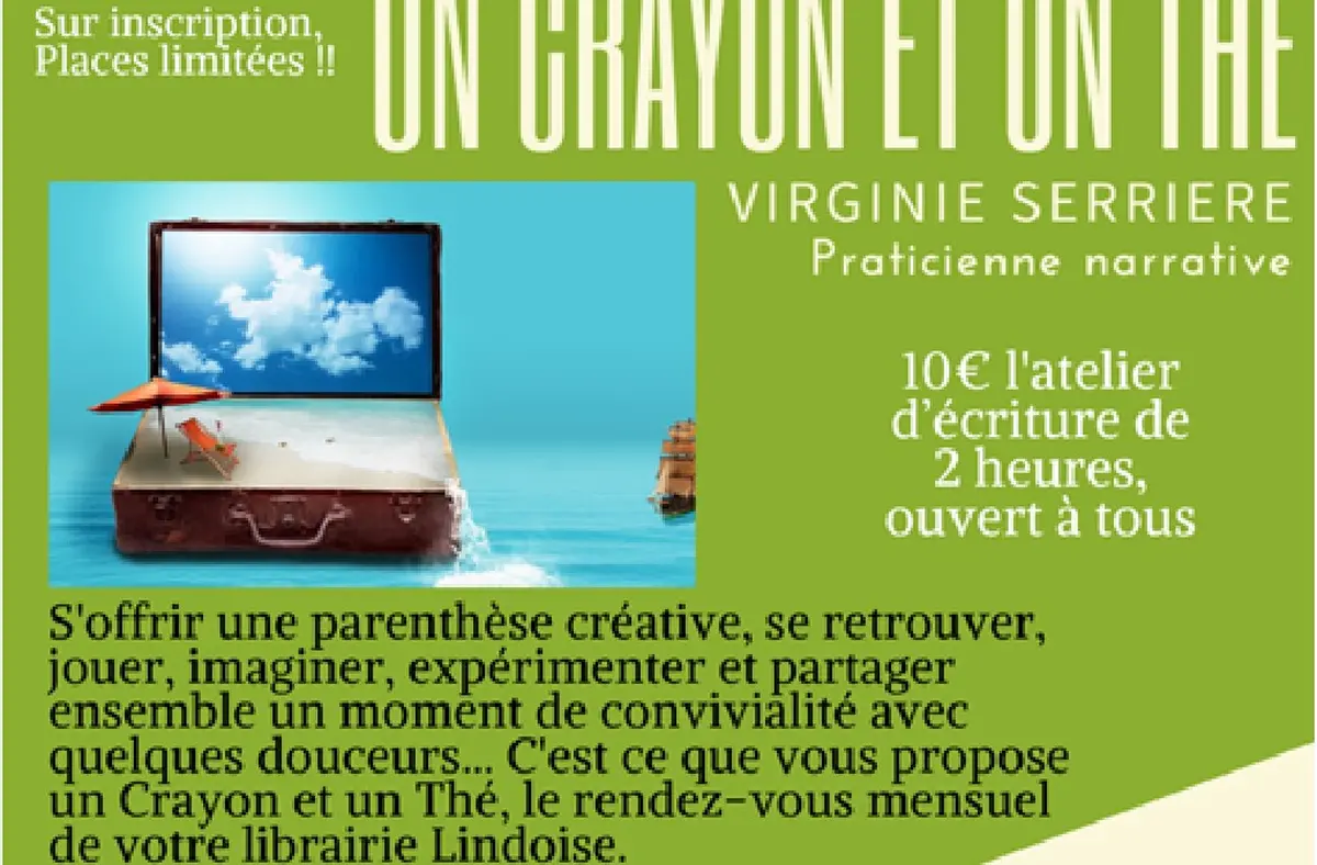 Un crayon et un thé – Atelier d’écriture créative