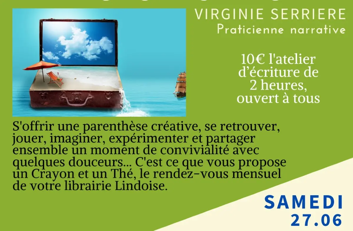 Un crayon et un thé | Virginie Serrière