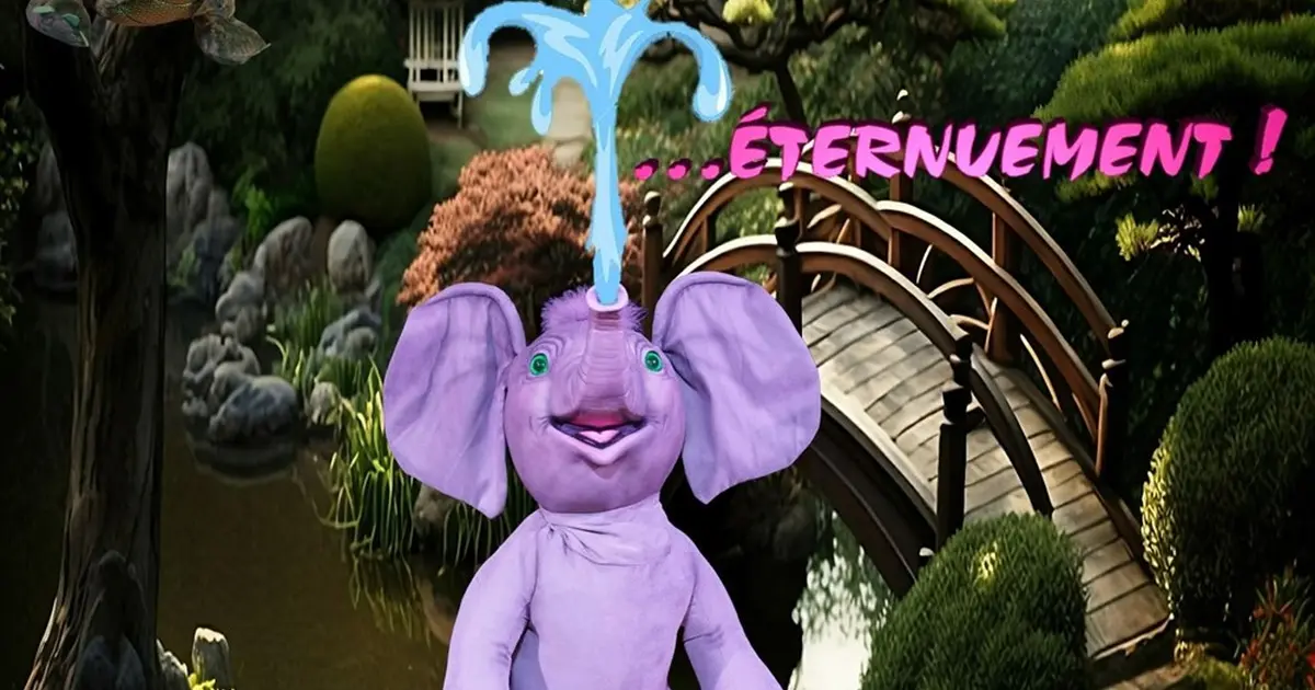 Un éléphant ça trompe... éternuement !