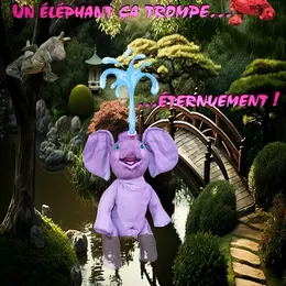 Un éléphant ça trompe... éternuement !
