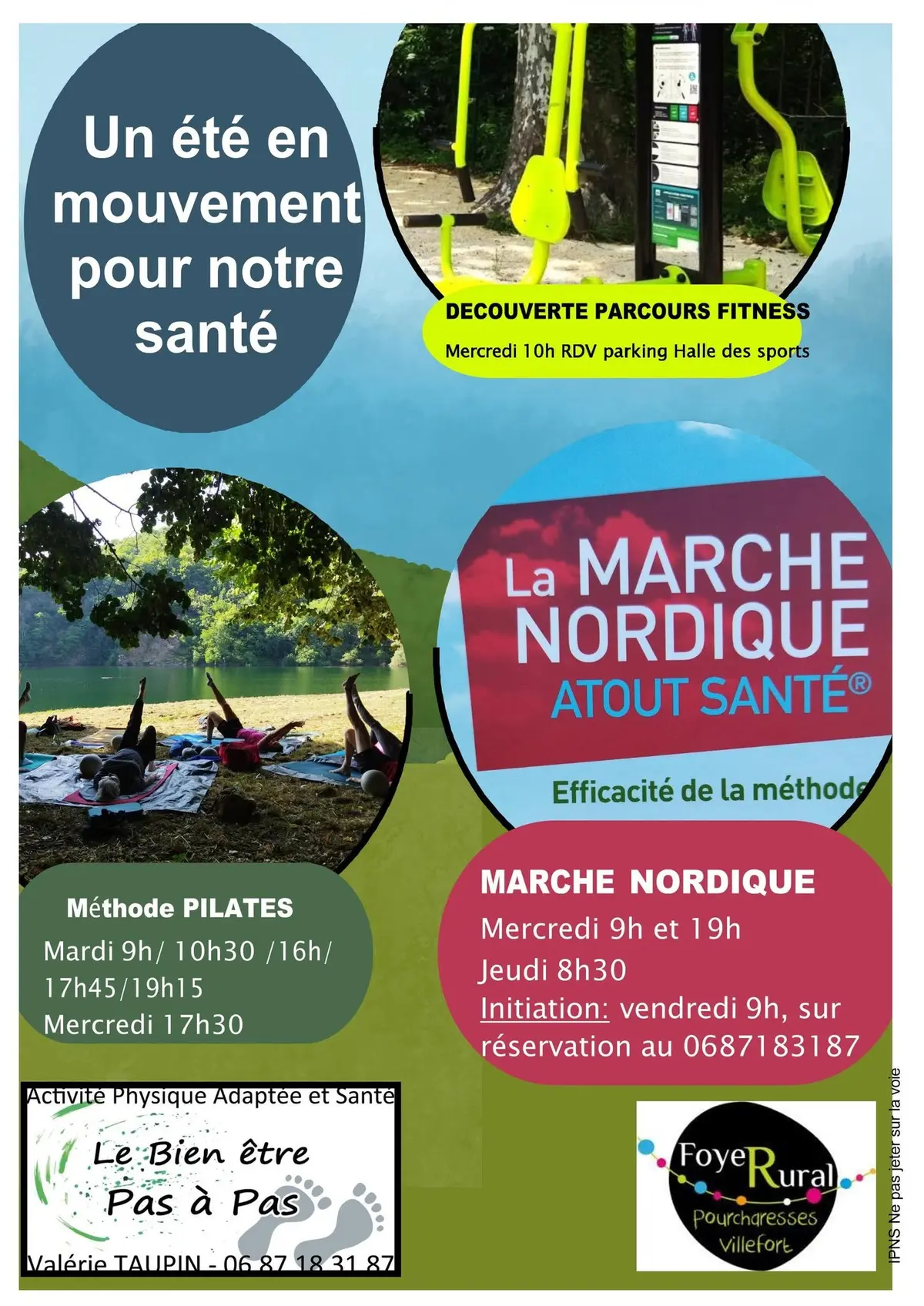 Un été En Mouvement : Marche Nordique