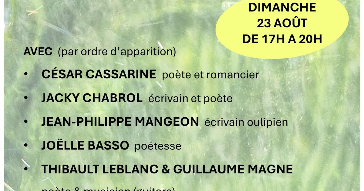 Un été en poésie à Ussel