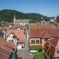 La vieille ville pittoresque de Zell am Harmersbach &copy; J. Borsi