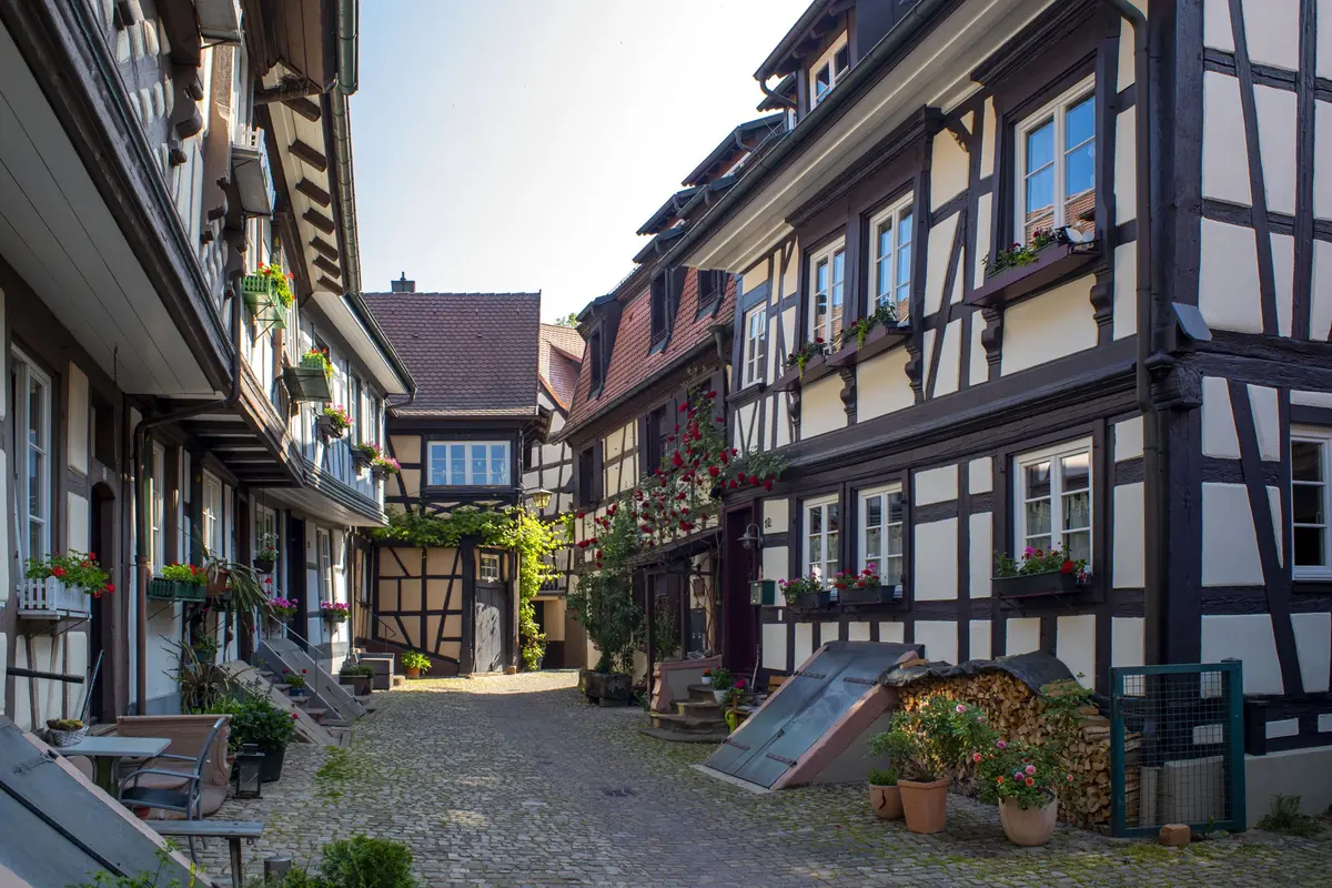 La jolie Engelgasse à Gengenbach