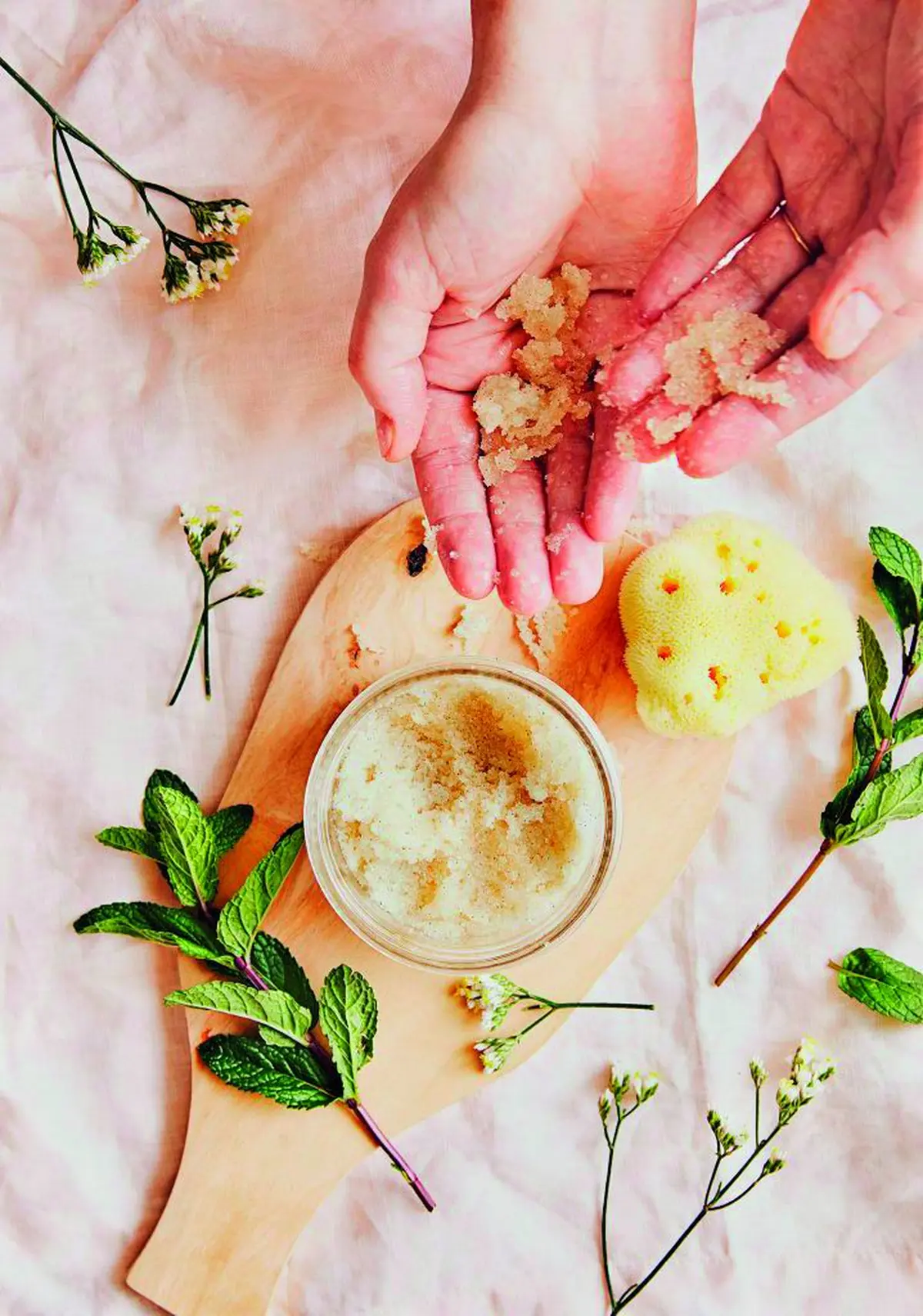 Un gommage au sucre pour le corps