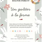 Un goûter à la ferme - Kultur Piment