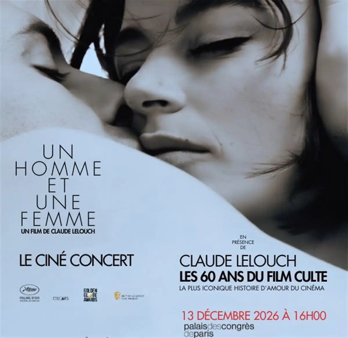 Un homme et une femme, le ciné-concert