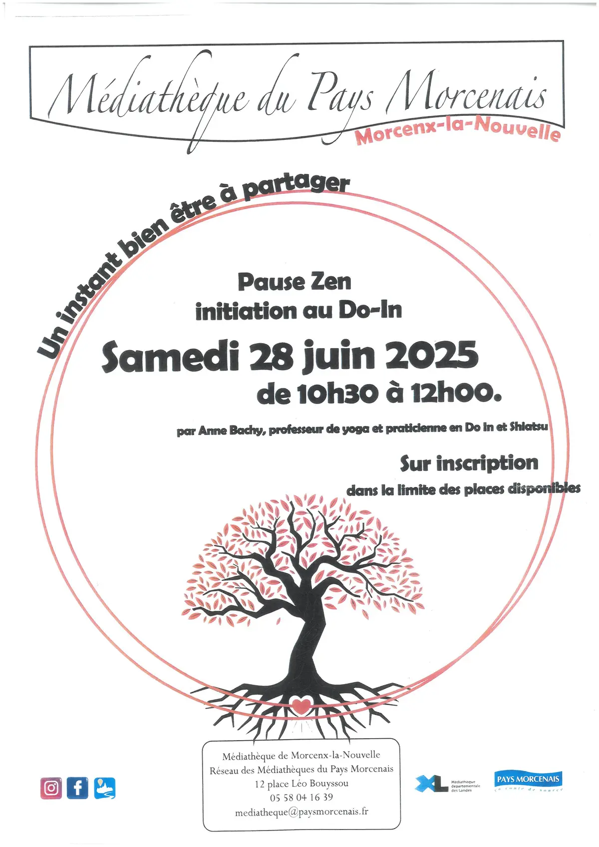 Un instant de bien être à partager - Pause Zen initiation au Do-in