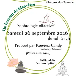 Un instant de bien être - Atelier de sophrologie olfactive