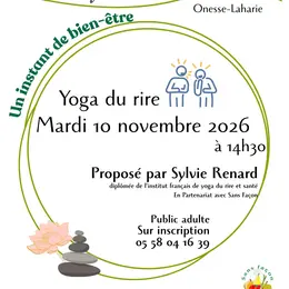 Un instant de bien-être - Yoga du rire