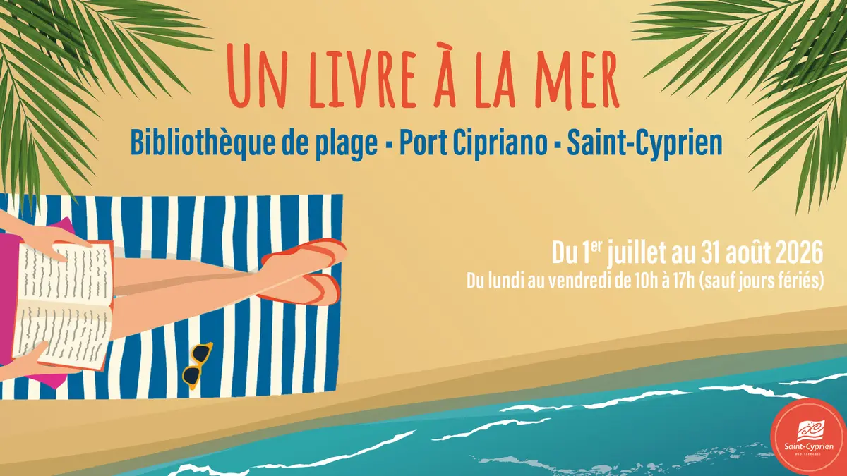 Un Livre à La Mer - Bibliotheque De Plage
