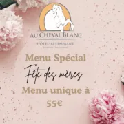 Un menu Fête des Mères raffiné au Cheval Blanc à Baldersheim : offrez-lui un moment d’exception