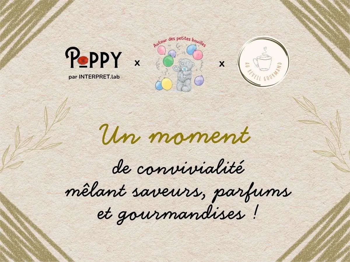 Un moment de convivialité mêlant saveurs, parfums et gourmandises !