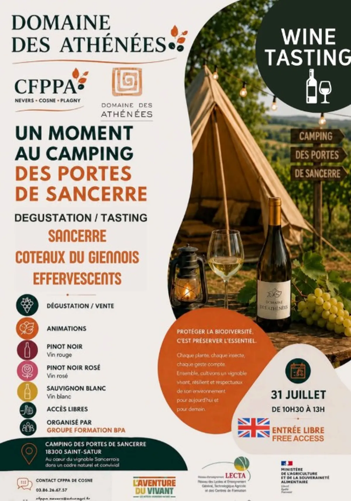 Un moment de Dégustation