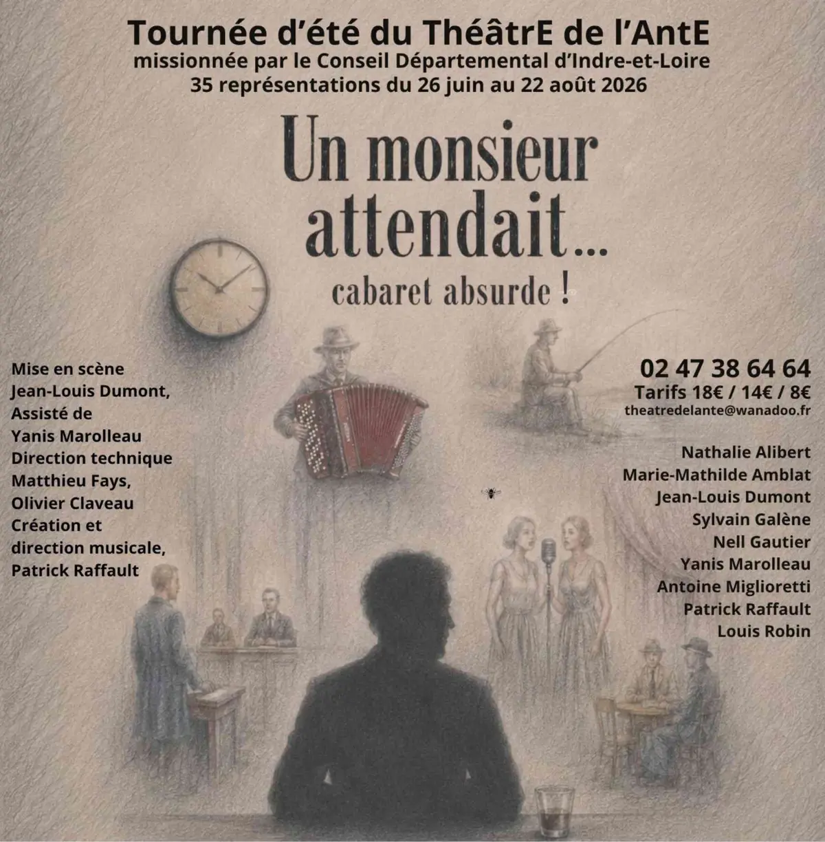 Un monsieur attendait...