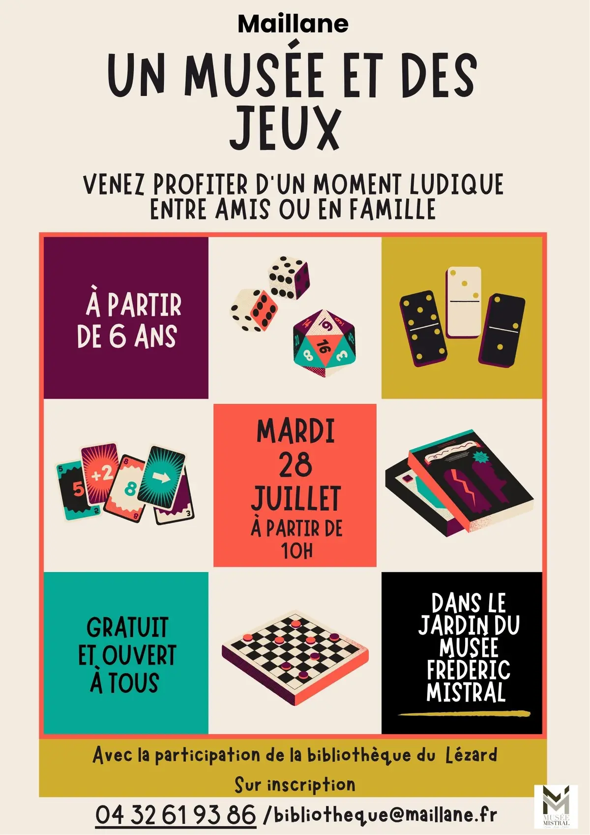 Un musée et des jeux