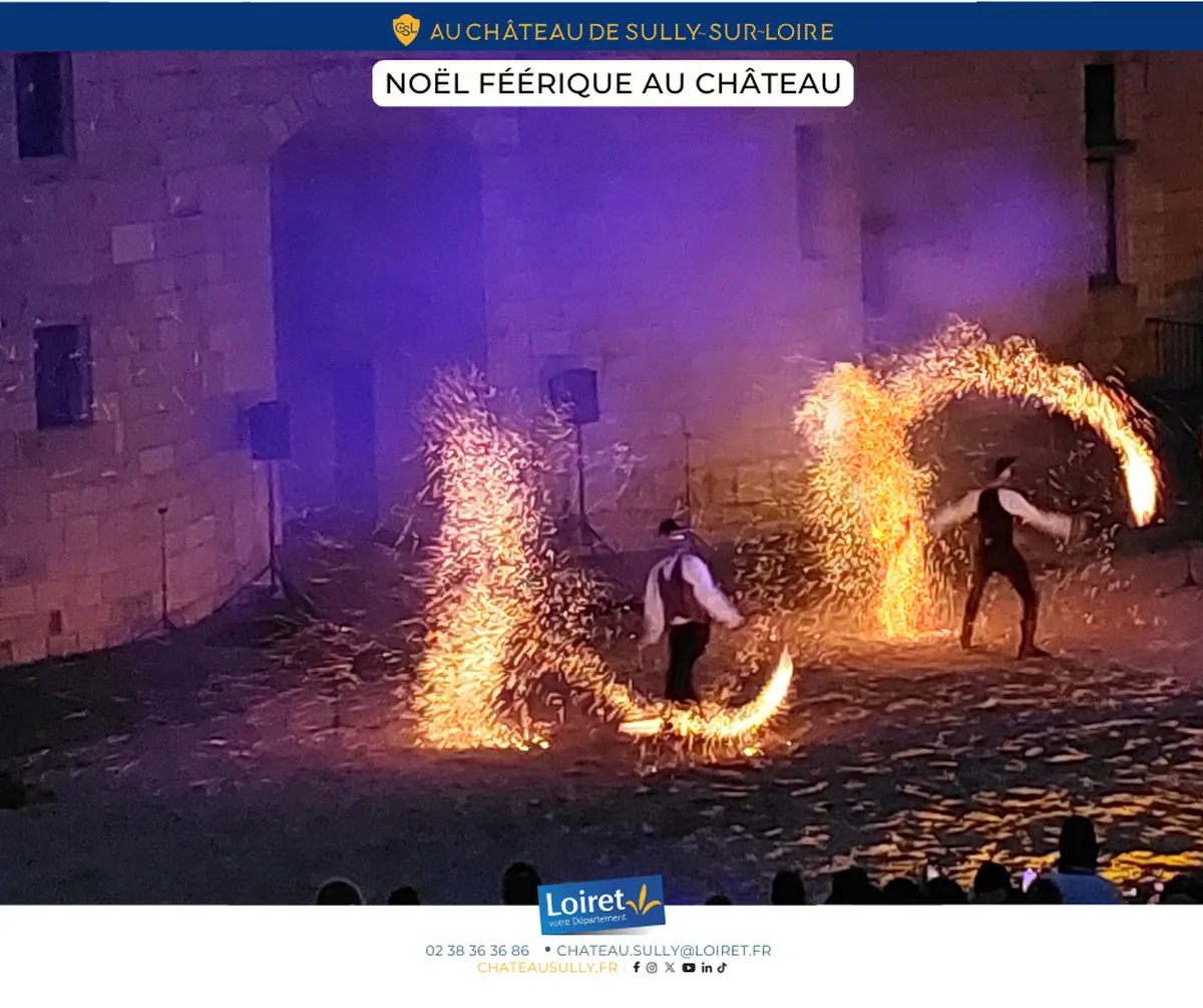 Un Noël féérique – goûter et spectacle de jonglerie de feu