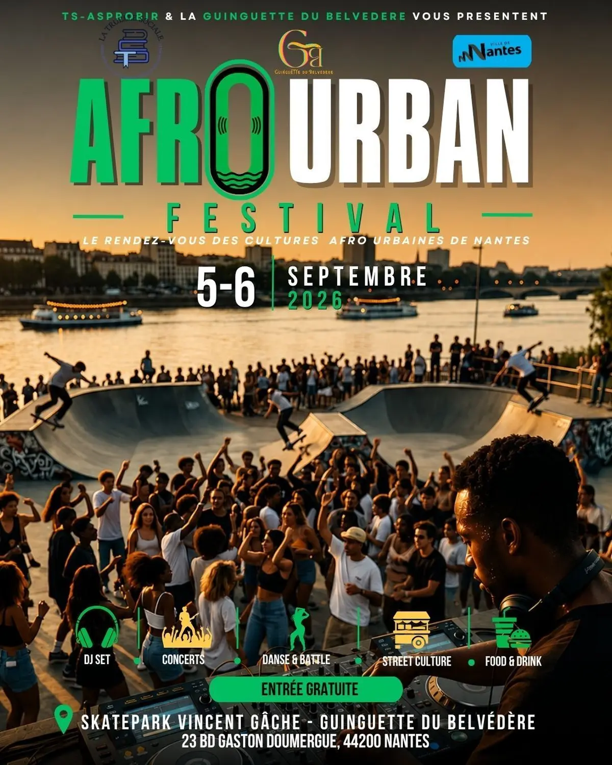 Un nouveau festival gratuit débarque à Nantes ce week-end avec concerts, DJ sets, danse et street-food