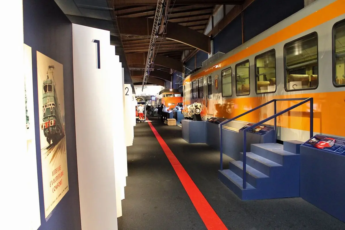 La nouvelle Voie 12, dédiée au TGV et à son histoire