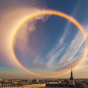 Un Parhélie dans le ciel de Reims • Les Enfants Sauvages