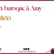 Un soir à Azay pop et baroque