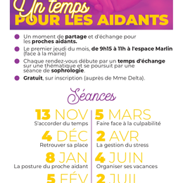 Un temps pour les aidants