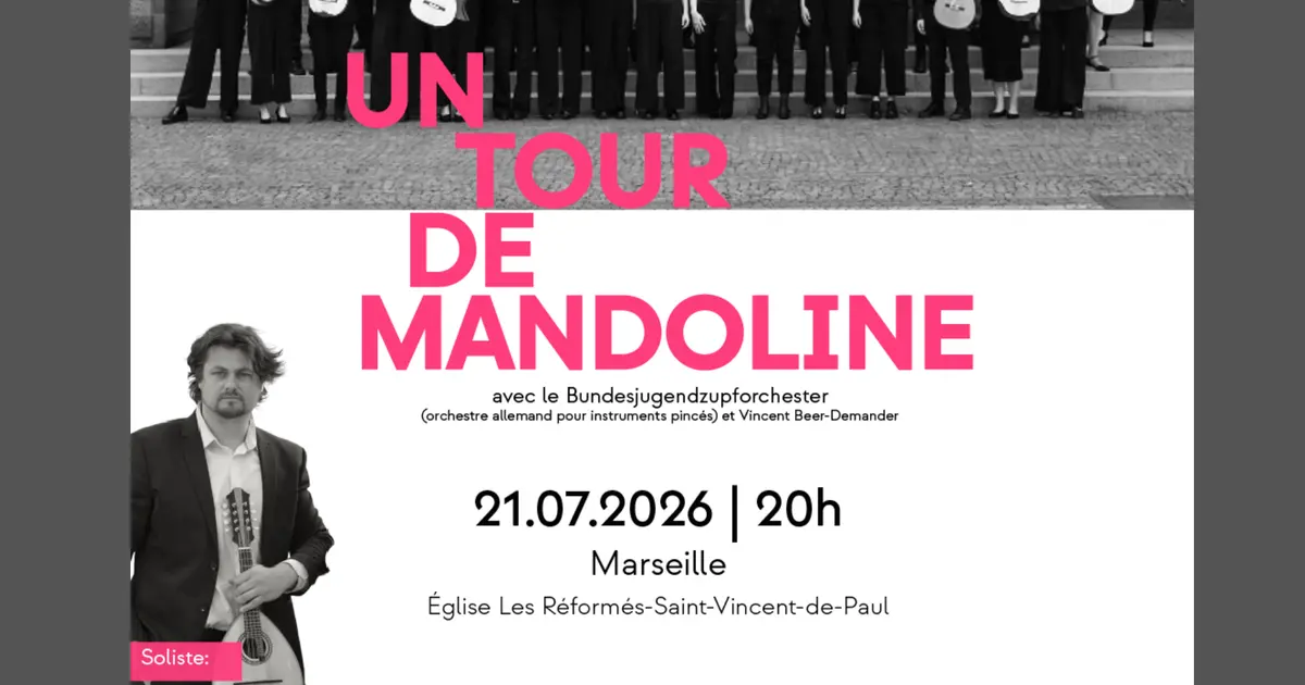 Un tour de Mandoline avec le Bundesjugendzupforchester