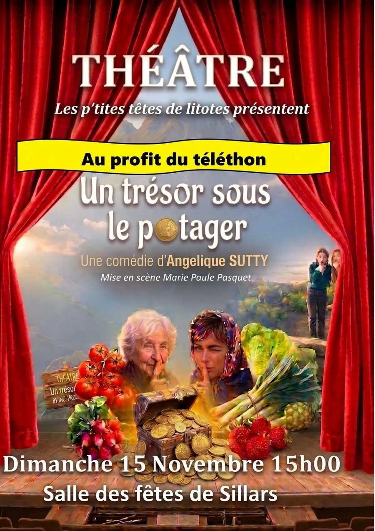 Un trésor sous le potager