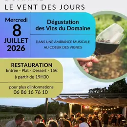 Un verre dans les vignes