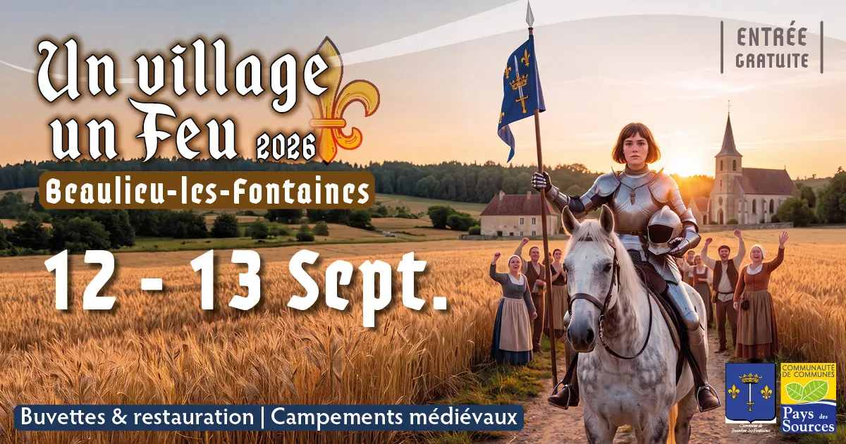 Un village, un feu : sur les pas de Jeanne d'Arc