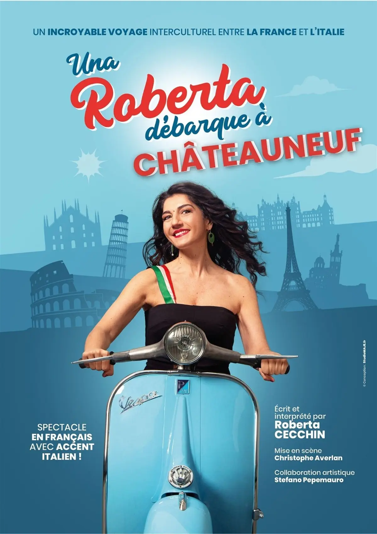 Una Roberta débarque à Châteauneuf