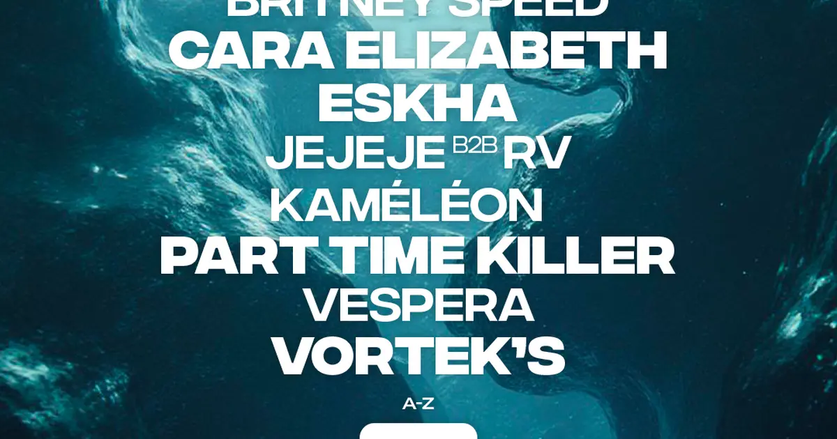 UNDER EVENTS x MARÉE BASSE
