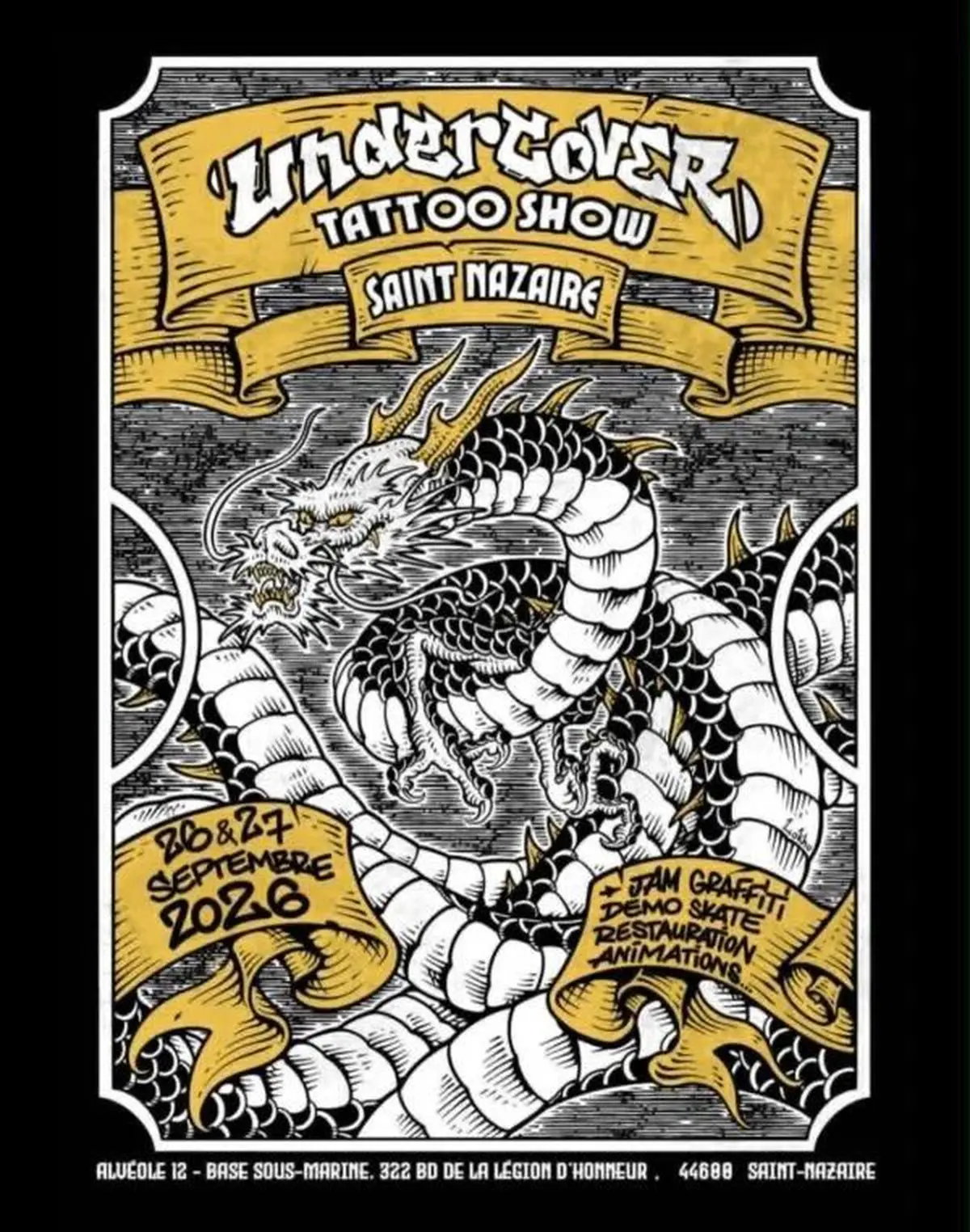 Undercover Tattoo Show à Saint-Nazaire
