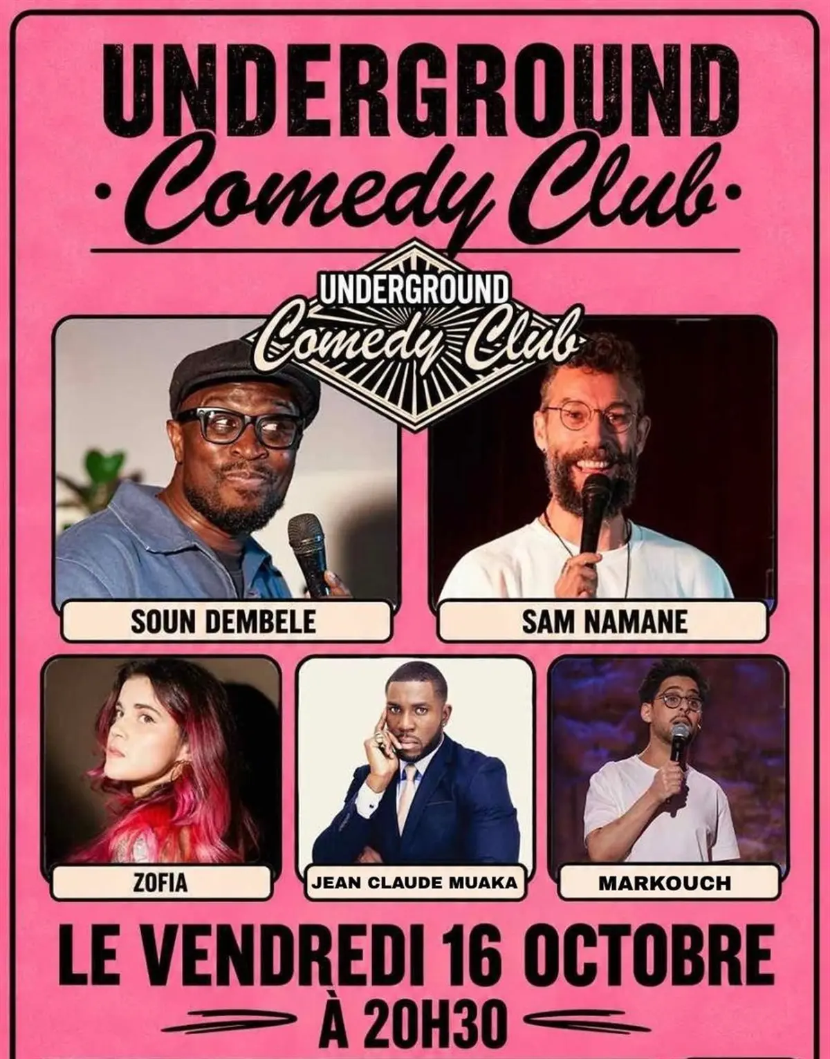 Underground comedy club