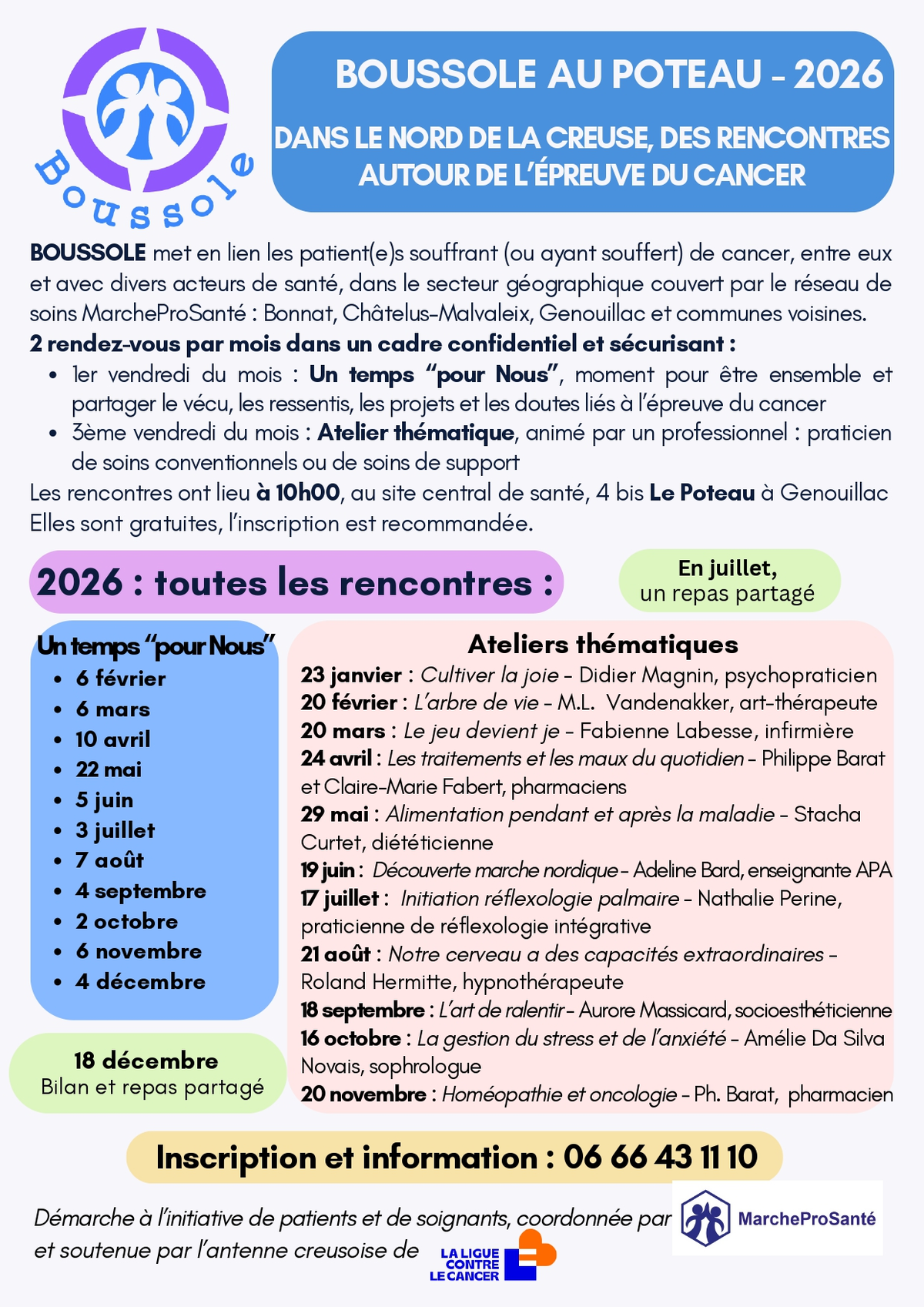 Une boussole au Poteau - ''Un temps pour nous''