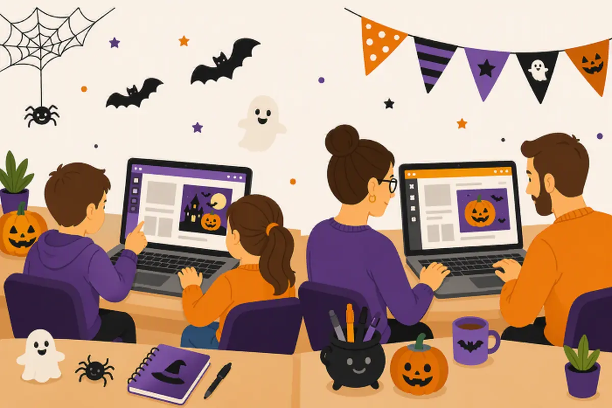 Une de presse spéciale Halloween