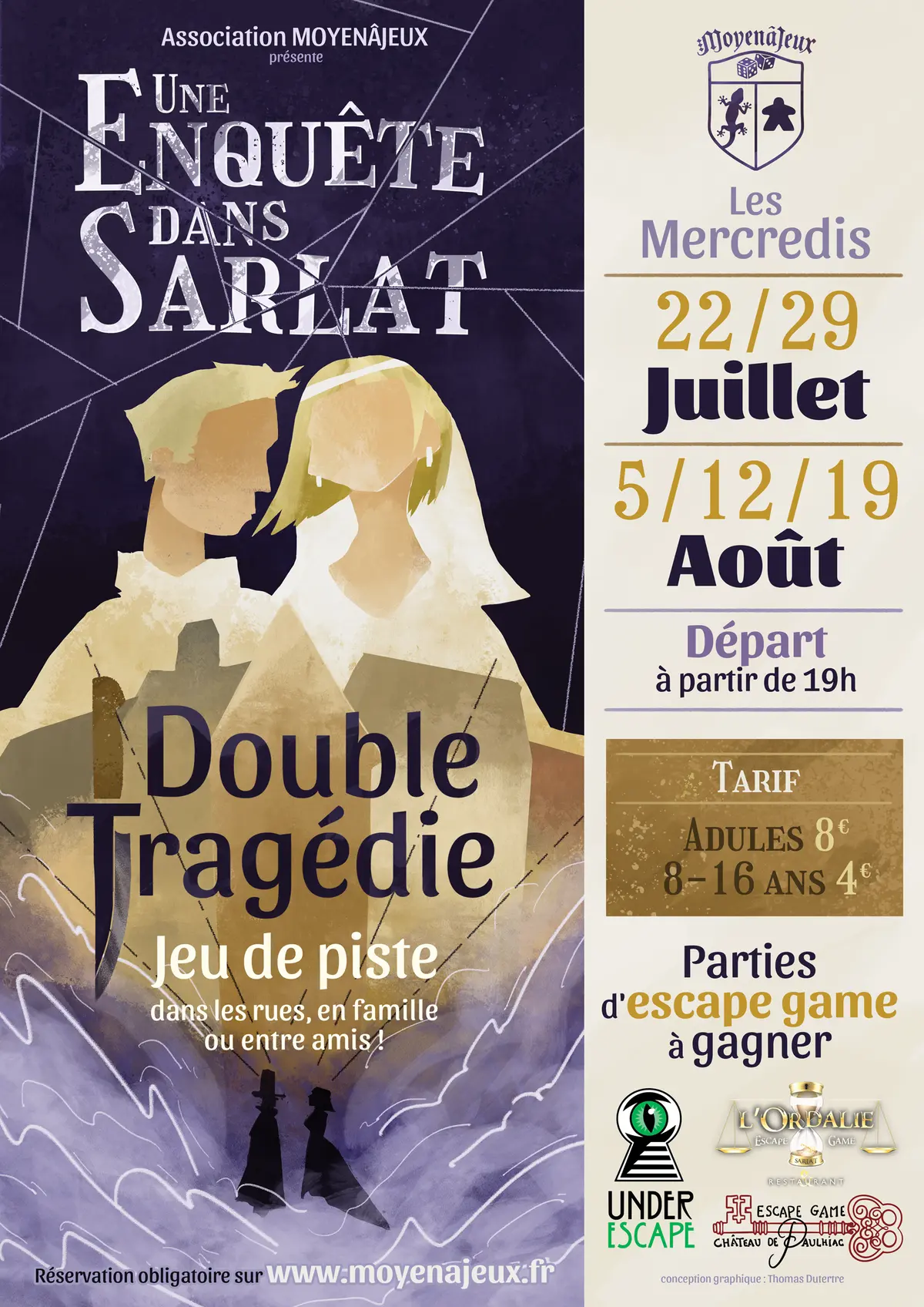 Une Enquête dans Sarlat : Double Tragédie