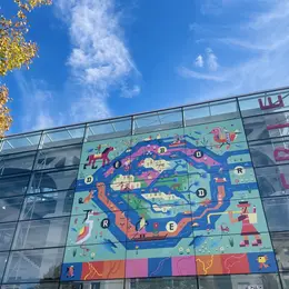 Une fresque interactive à la Fonderie 👨‍🎨🍿 : l’art prend vie avec Guillaumit